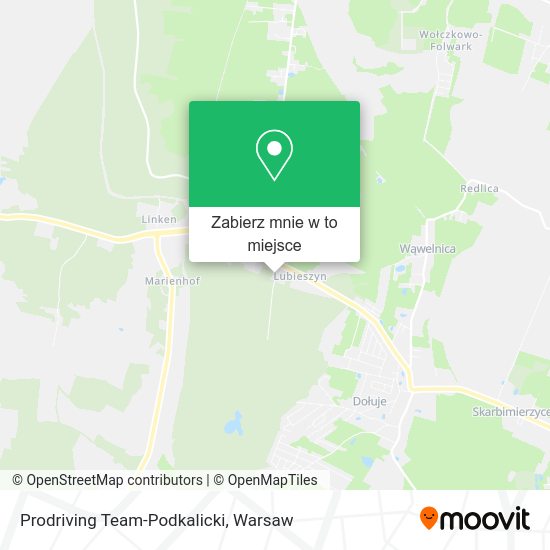 Mapa Prodriving Team-Podkalicki