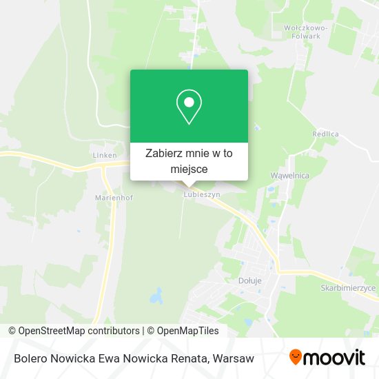 Mapa Bolero Nowicka Ewa Nowicka Renata