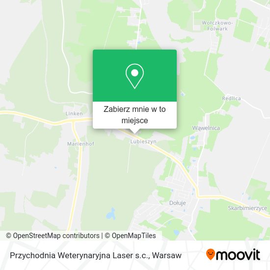 Mapa Przychodnia Weterynaryjna Laser s.c.