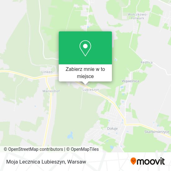 Mapa Moja Lecznica Lubieszyn