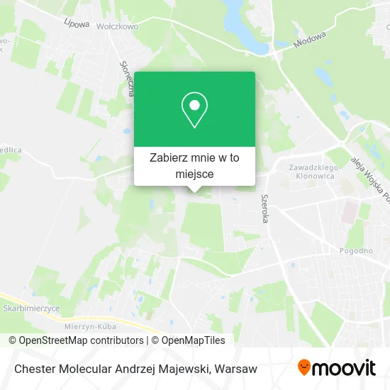 Mapa Chester Molecular Andrzej Majewski