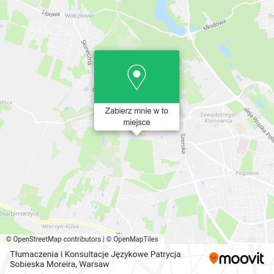 Mapa Tłumaczenia i Konsultacje Językowe Patrycja Sobieska Moreira