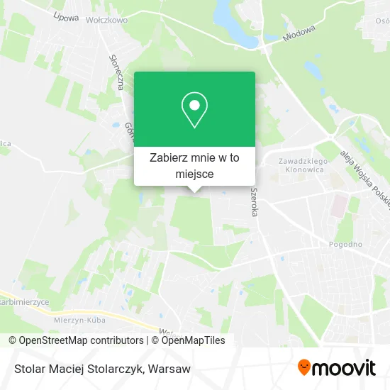 Mapa Stolar Maciej Stolarczyk