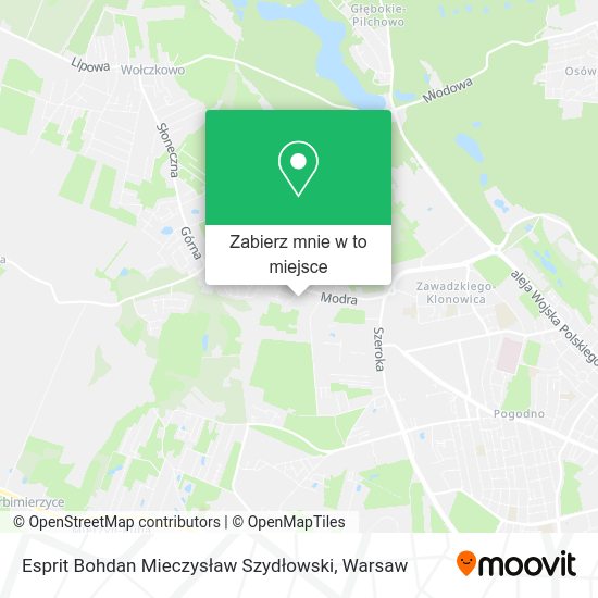 Mapa Esprit Bohdan Mieczysław Szydłowski