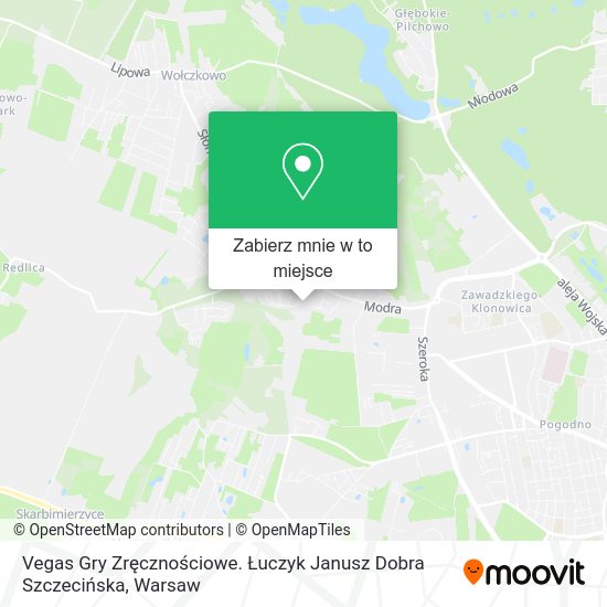 Mapa Vegas Gry Zręcznościowe. Łuczyk Janusz Dobra Szczecińska