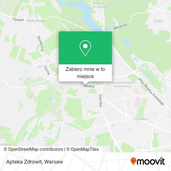 Mapa Apteka Zdrowit