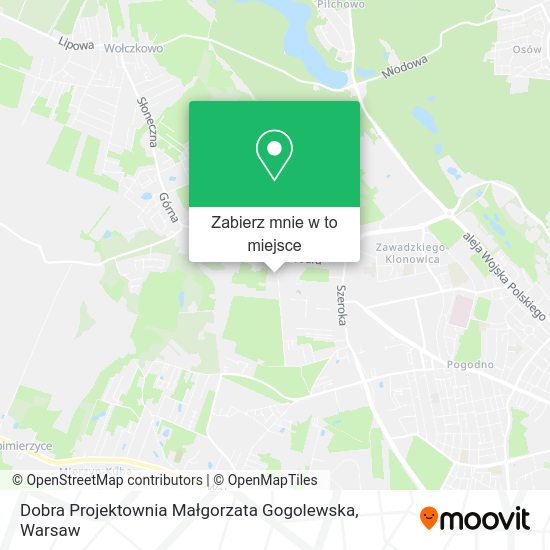 Mapa Dobra Projektownia Małgorzata Gogolewska