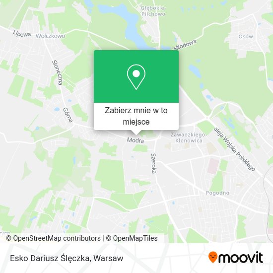 Mapa Esko Dariusz Ślęczka