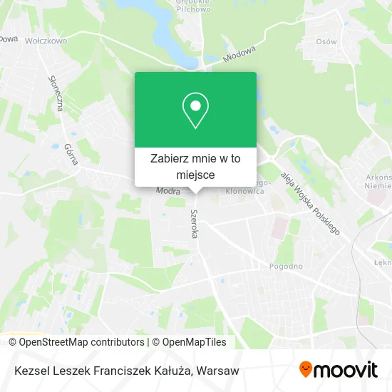 Mapa Kezsel Leszek Franciszek Kałuża