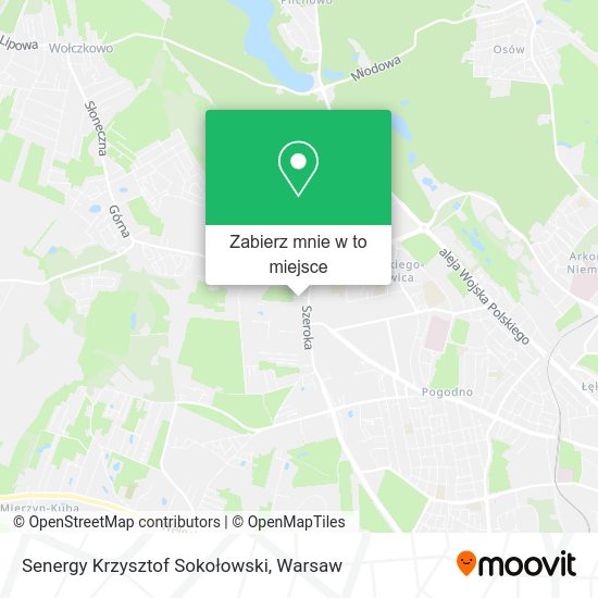 Mapa Senergy Krzysztof Sokołowski