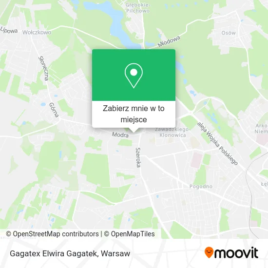 Mapa Gagatex Elwira Gagatek