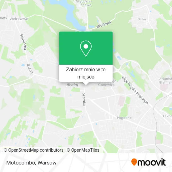 Mapa Motocombo