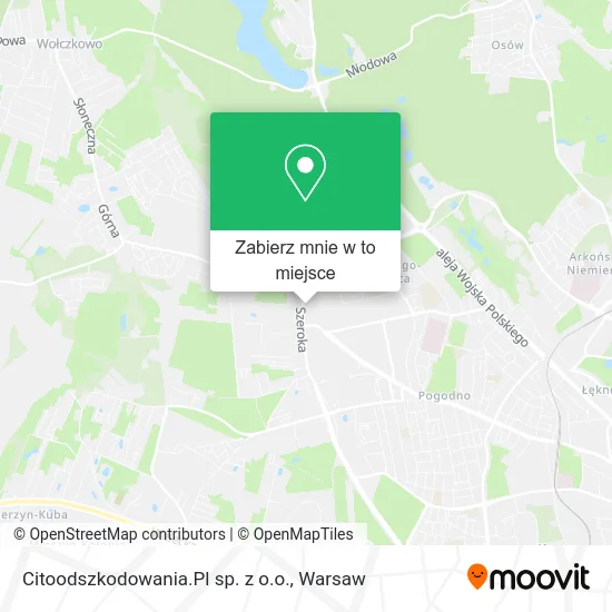 Mapa Citoodszkodowania.Pl sp. z o.o.