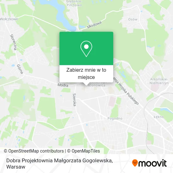 Mapa Dobra Projektownia Małgorzata Gogolewska