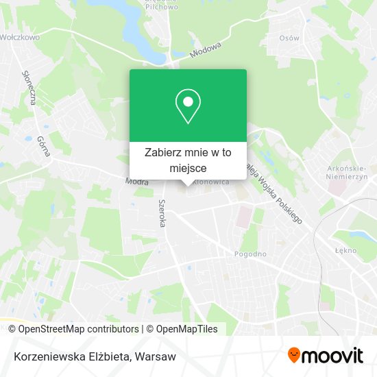 Mapa Korzeniewska Elżbieta