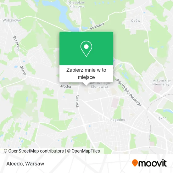 Mapa Alcedo