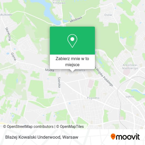 Mapa Błażej Kowalski Underwood