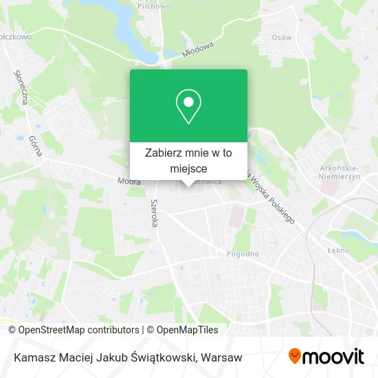 Mapa Kamasz Maciej Jakub Świątkowski