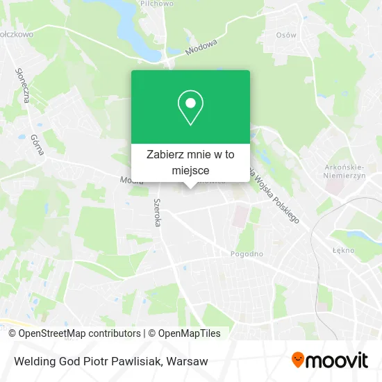 Mapa Welding God Piotr Pawlisiak