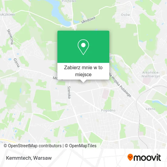 Mapa Kemmtech