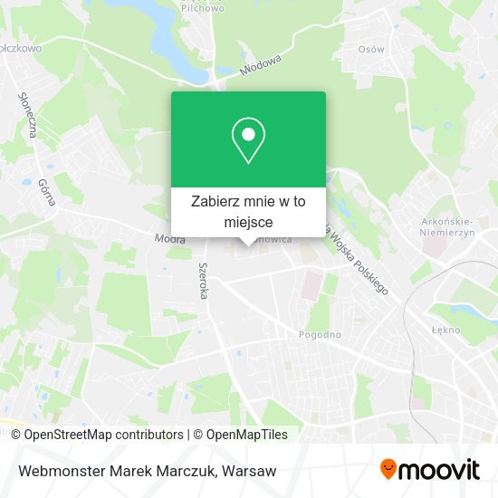 Mapa Webmonster Marek Marczuk