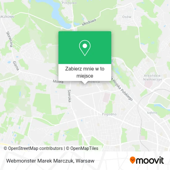 Mapa Webmonster Marek Marczuk