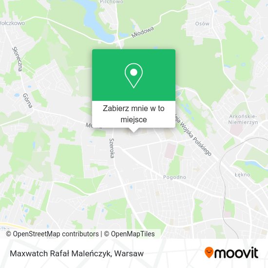 Mapa Maxwatch Rafał Maleńczyk