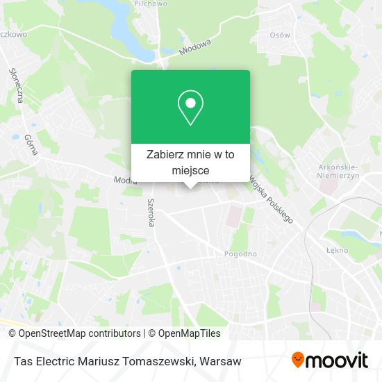 Mapa Tas Electric Mariusz Tomaszewski