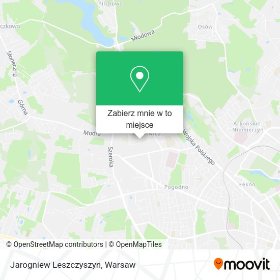 Mapa Jarogniew Leszczyszyn