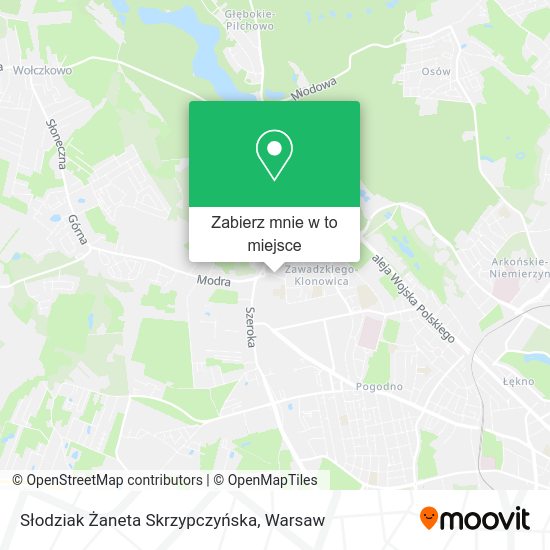 Mapa Słodziak Żaneta Skrzypczyńska