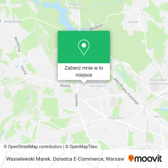 Mapa Wasielewski Marek. Doradca E-Commerce