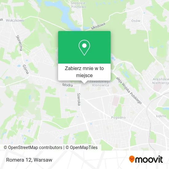 Mapa Romera 12