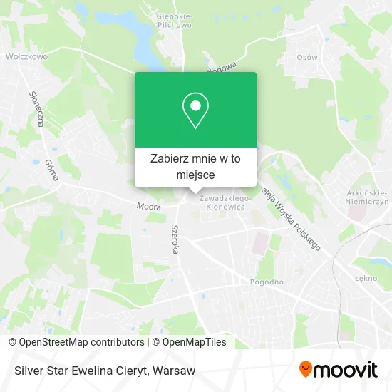 Mapa Silver Star Ewelina Cieryt