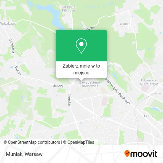 Mapa Muniak