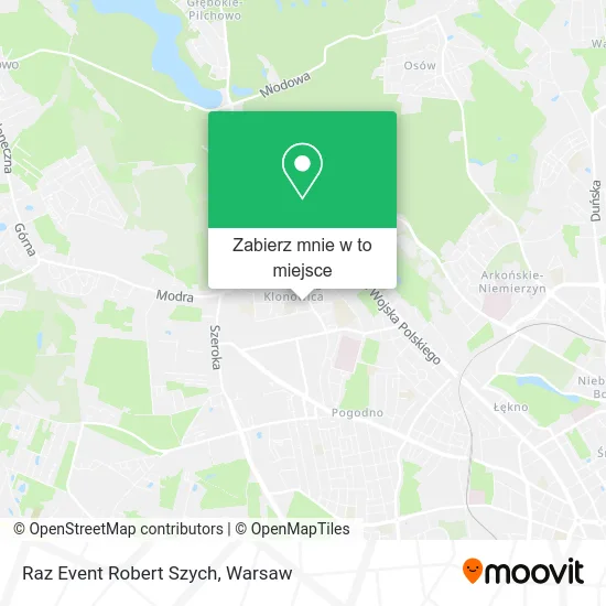 Mapa Raz Event Robert Szych