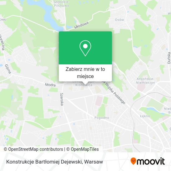 Mapa Konstrukcje Bartłomiej Dejewski