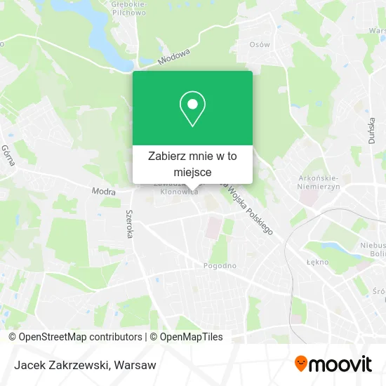 Mapa Jacek Zakrzewski