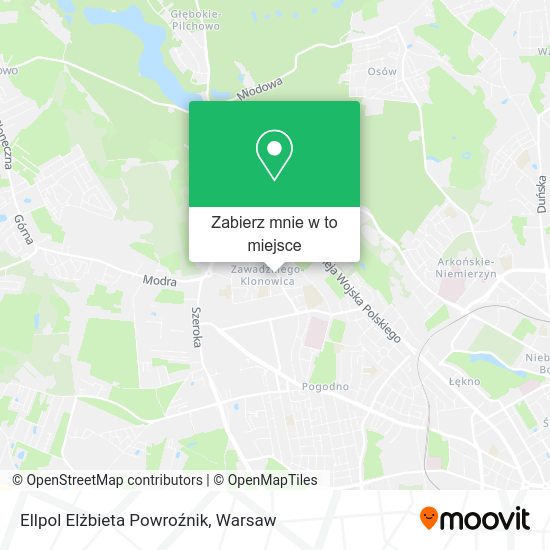 Mapa Ellpol Elżbieta Powroźnik