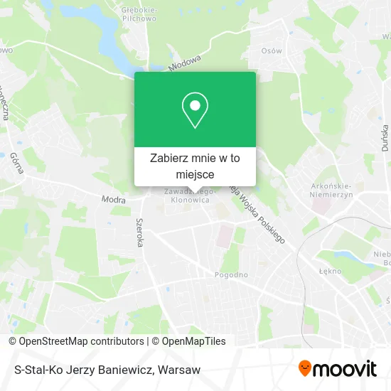 Mapa S-Stal-Ko Jerzy Baniewicz