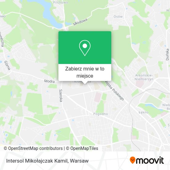 Mapa Intersol Mikołajczak Kamil