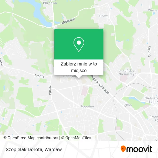 Mapa Szepielak Dorota
