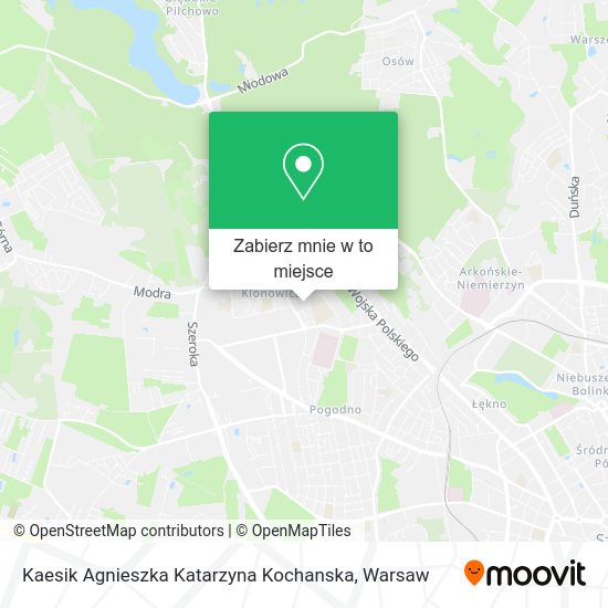 Mapa Kaesik Agnieszka Katarzyna Kochanska