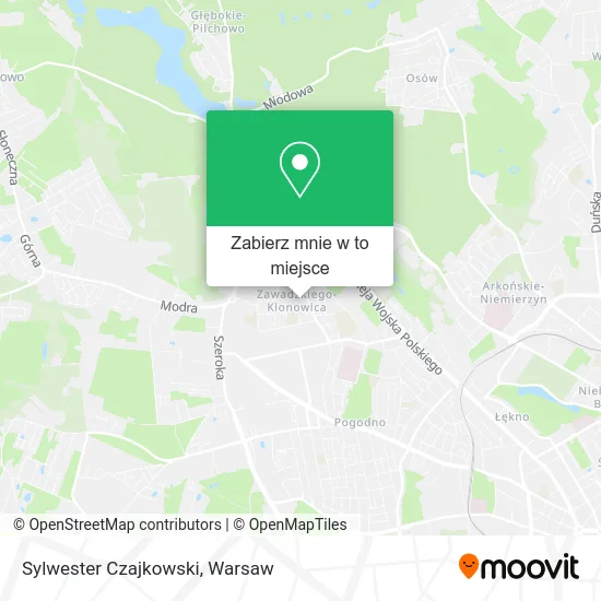 Mapa Sylwester Czajkowski