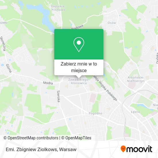 Mapa Emi. Zbigniew Ziolkows