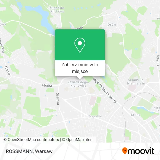 Mapa ROSSMANN