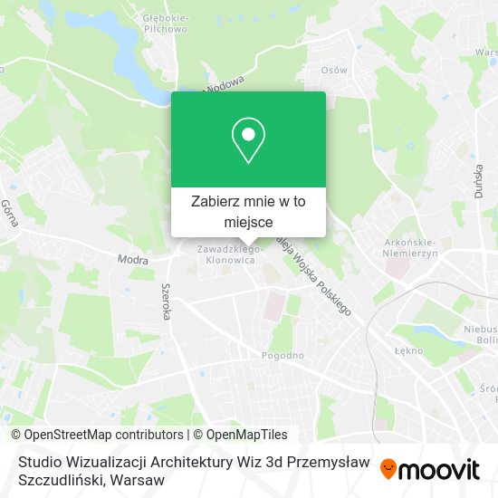 Mapa Studio Wizualizacji Architektury Wiz 3d Przemysław Szczudliński