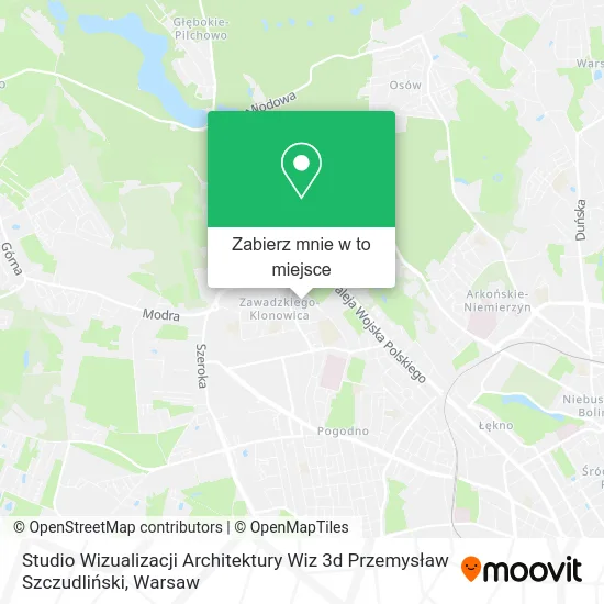 Mapa Studio Wizualizacji Architektury Wiz 3d Przemysław Szczudliński