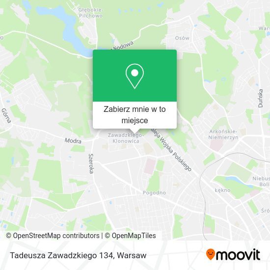 Mapa Tadeusza Zawadzkiego 134