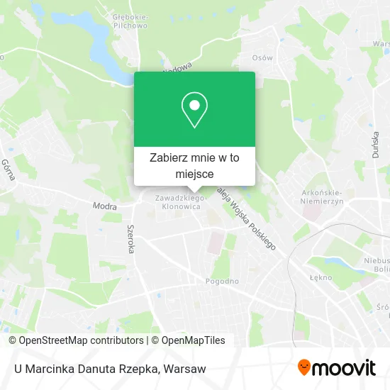 Mapa U Marcinka Danuta Rzepka