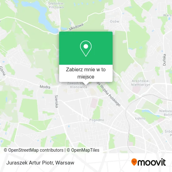 Mapa Juraszek Artur Piotr